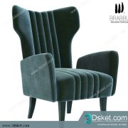 3D Model Arm Chair Free Download 393