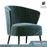 3D Model Arm Chair Free Download 395