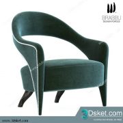 3D Model Arm Chair Free Download 396