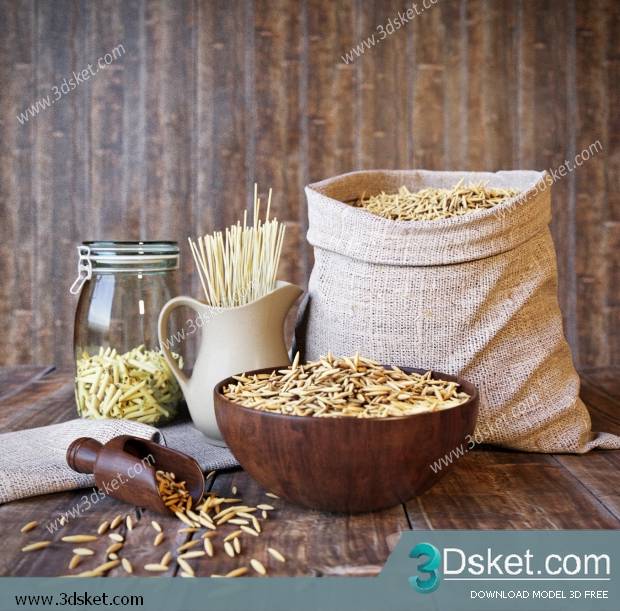 Free Download 3D Models Tableware Kitchen 0164