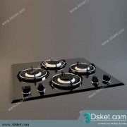 Free Download Kitchen Appliance 3D Model 097