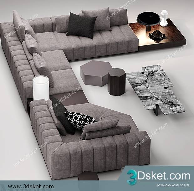 3D Model Sofa Free Download 292