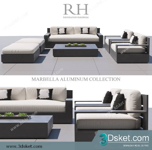 3D Model Sofa Free Download 294