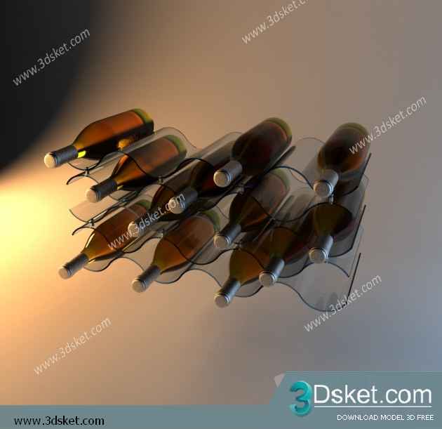 Free Download Kitchen Accessories 3D Model 076