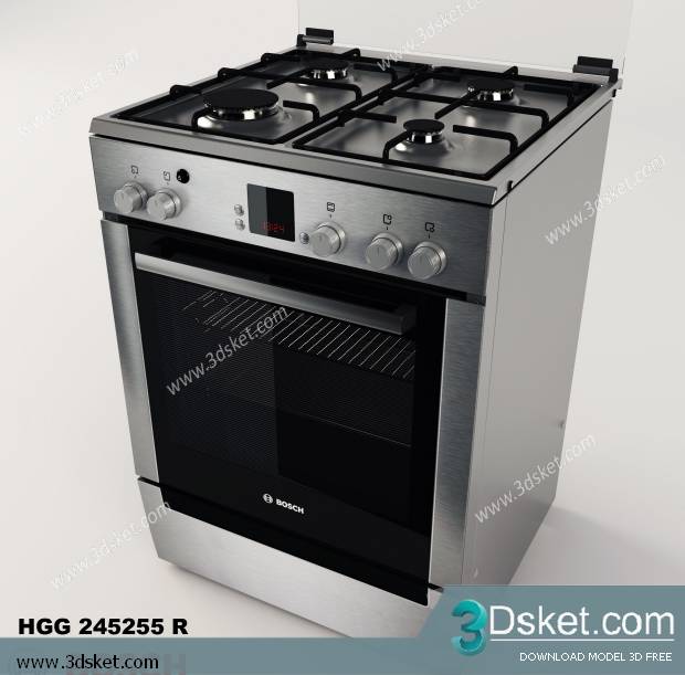 Free Download Kitchen Appliance 3D Model 0143