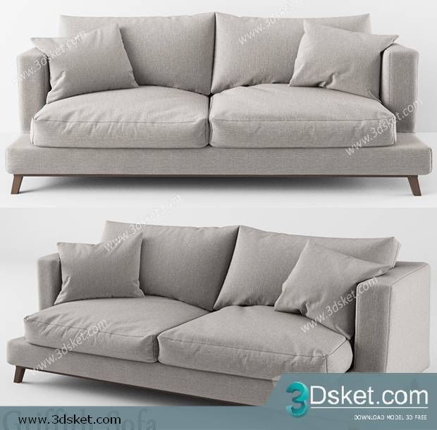 3D Model Sofa Free Download 295