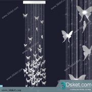 Free Download Ceiling Light 3D Model 0233