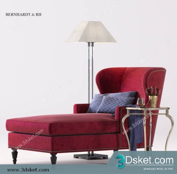 3D Model Sofa Free Download 296