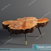 3D Model Table Chair Free Download 143