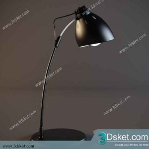 Free Download Table Lamp 3D Model 0112