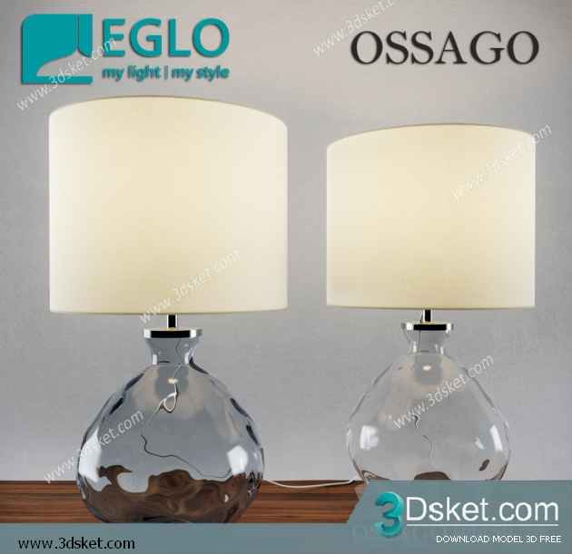 Free Download Table Lamp 3D Model 0225