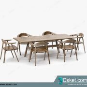3D Model Table Chair Free Download 149