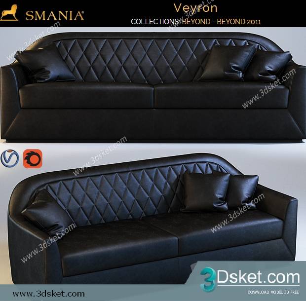 3D Model Sofa Free Download 0304