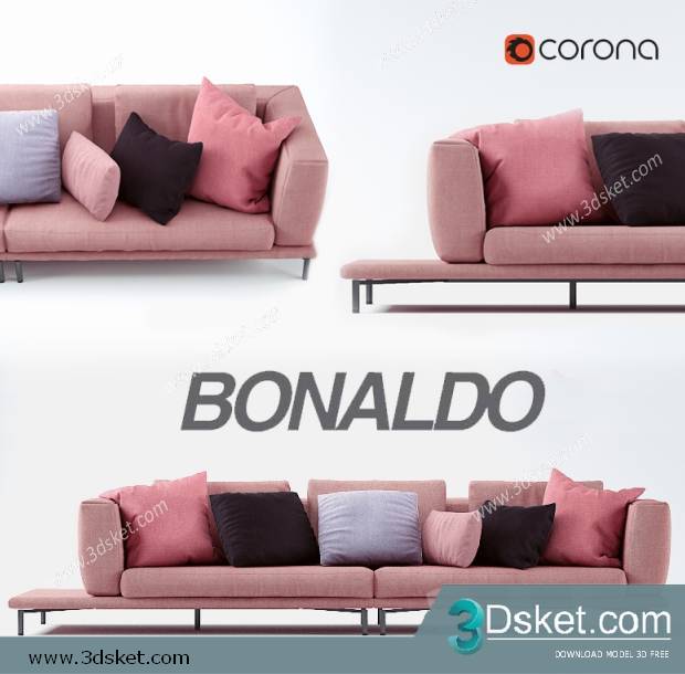 3D Model Sofa Free Download 0305
