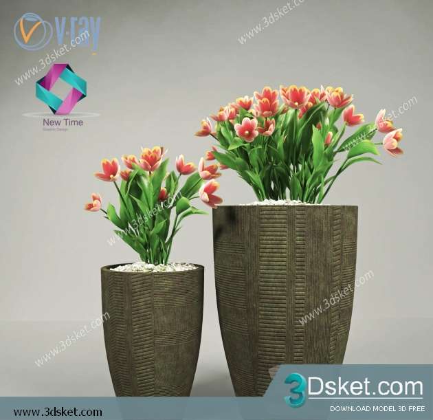Free Download Vase 3D Model 0128
