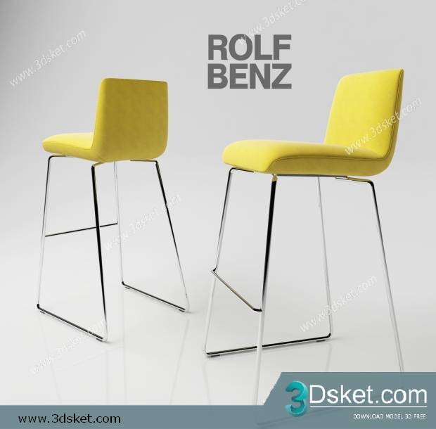 3D Model Chair Free Download 0255