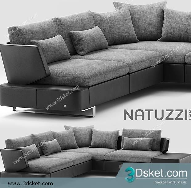 3D Model Sofa Free Download 0308
