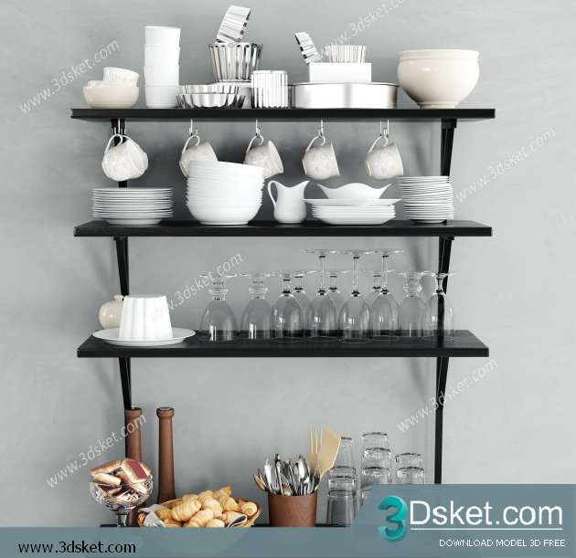 Free Download Vase 3D Model 0129