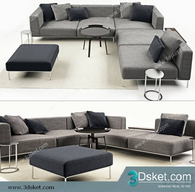 3D Model Sofa Free Download 0311