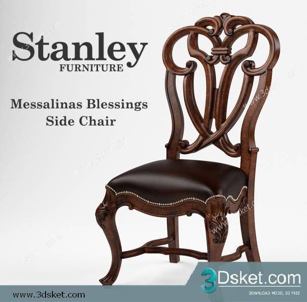 3D Model Chair Free Download 0259