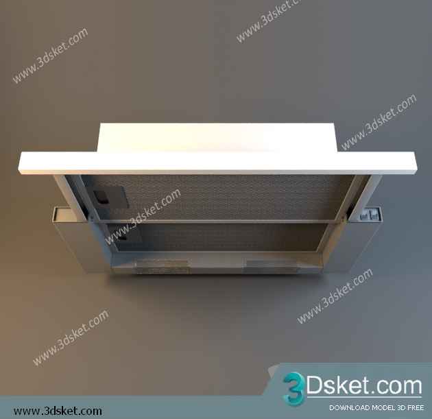 Free Download Kitchen Appliance 3D Model 065