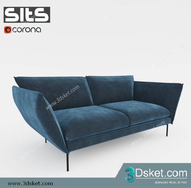 3D Model Sofa Free Download 0312
