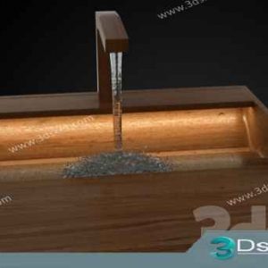 Free Download Wash Basin 3D Model 086