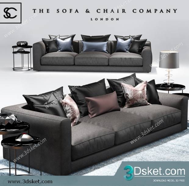 3D Model Sofa Free Download 0320