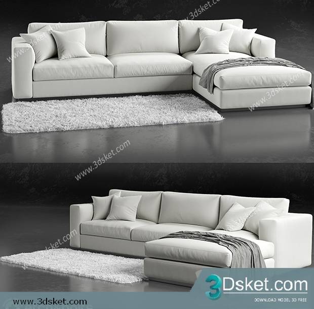 3D Model Sofa Free Download 0324