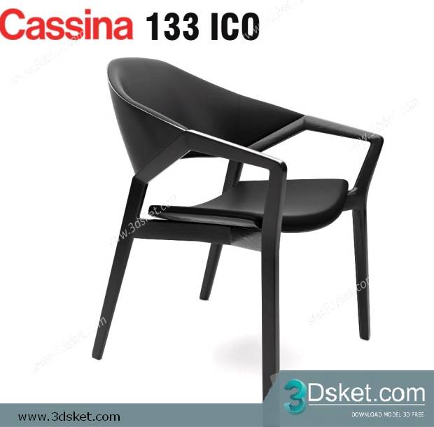 3D Model Chair Free Download 0265