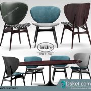 3D Model Table Chair Free Download 151