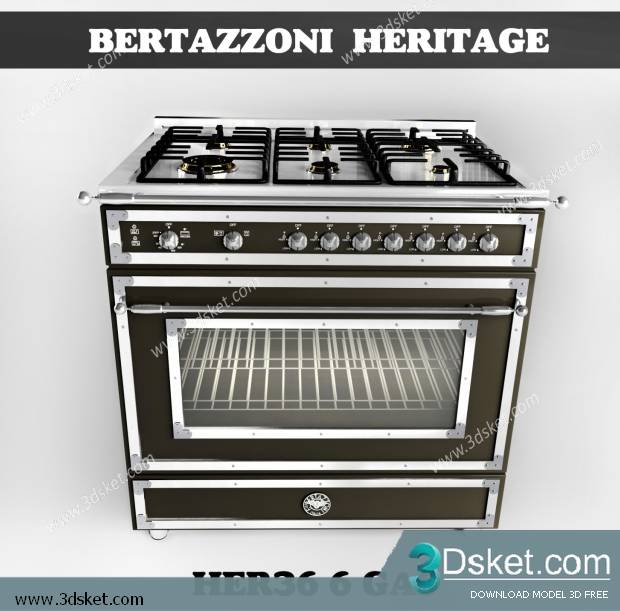 Free Download Kitchen Appliance 3D Model 0146