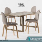 3D Model Table Chair Free Download 157