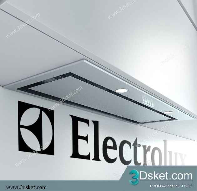 Free Download Kitchen Appliance 3D Model 098