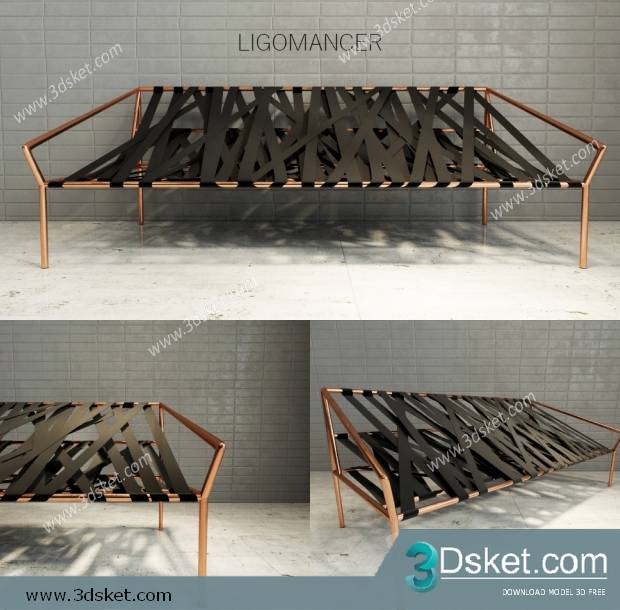 3D Model Chair Free Download 0276