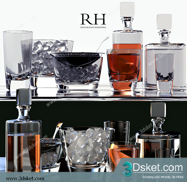 Free Download Vase 3D Model 0134