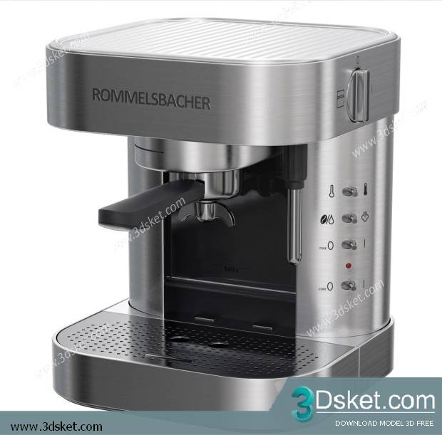 Free Download Kitchen Appliance 3D Model 0149