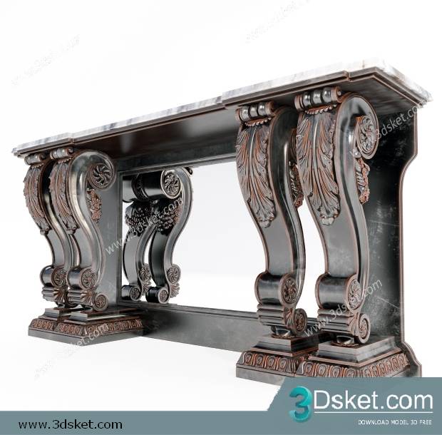 3D Model Chair Free Download 0280