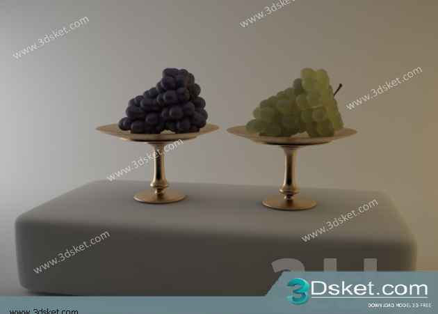 Free Download Kitchen Accessories 3D Model 019 Phụ kiện