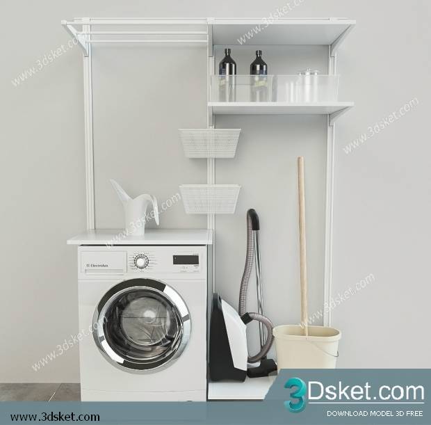 Free Download Kitchen Appliance 3D Model 0151