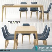 3D Model Table Chair Free Download 171