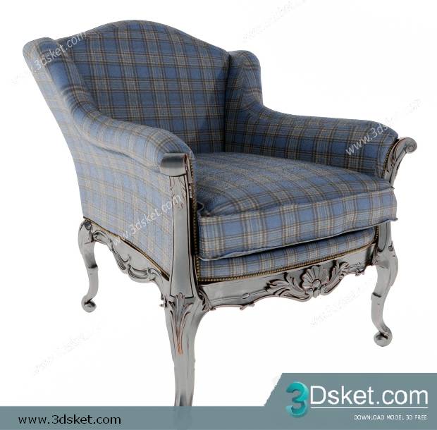 3D Model Chair Free Download 0288