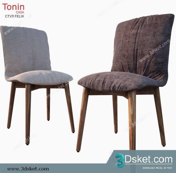 3D Model Chair Free Download 0291