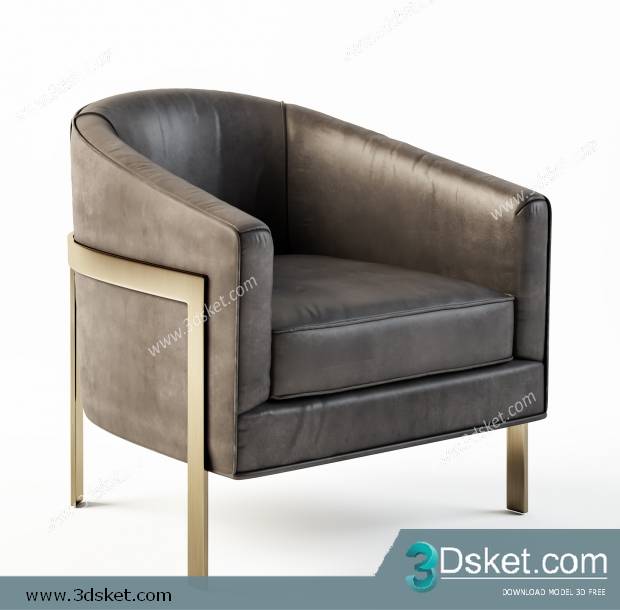 3D Model Chair Free Download 0299