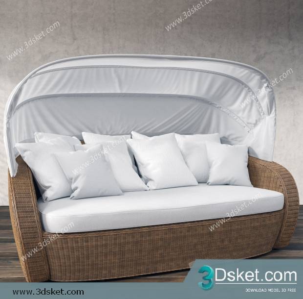 3D Model Chair Free Download 0300