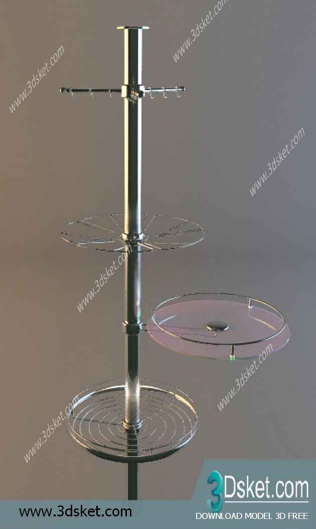 Free Download Kitchen Accessories 3D Model 020