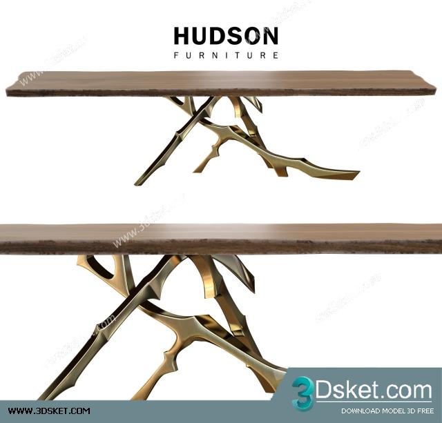 3D Model Table Chair Free Download 178