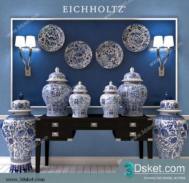 Free Download Vase 3D Model 0140