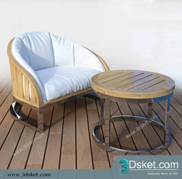 3D Model Chair Free Download 0305