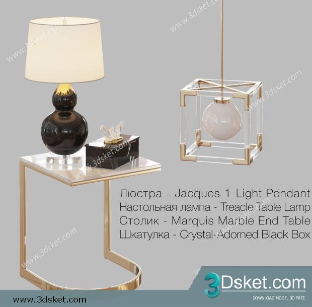 3D Model Table Free Download 0178